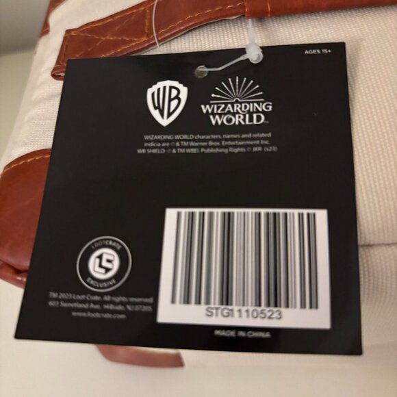 Harry Potter Dopp Bag  Wizarding World Canvas Makeup Warner Brothers - Picture 4 of 7